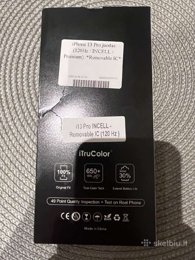iPhone 13 pro ekranas - nuotraukos Nr. 3