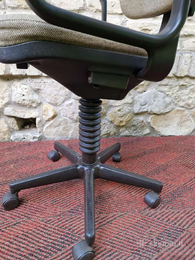 Vintažinė mid century autorinė darbo kėdė - nuotraukos Nr. 14