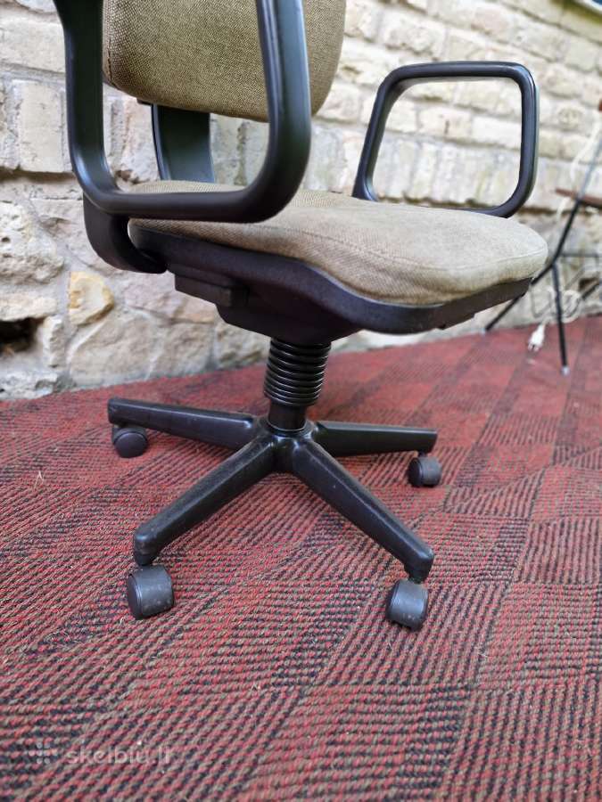 Vintažinė mid century autorinė darbo kėdė - nuotraukos Nr. 20