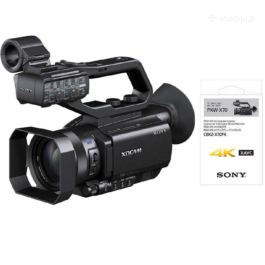 Panasonic Hc-vx3 4k 24x zoom video kamera - nuotraukos Nr. 4