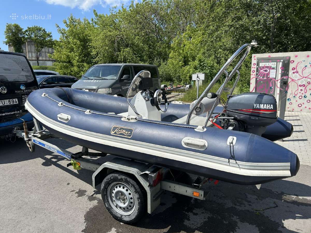 Arimar 360 Rib valtis su Yamaha 9.9 varikliu - nuotraukos Nr. 2