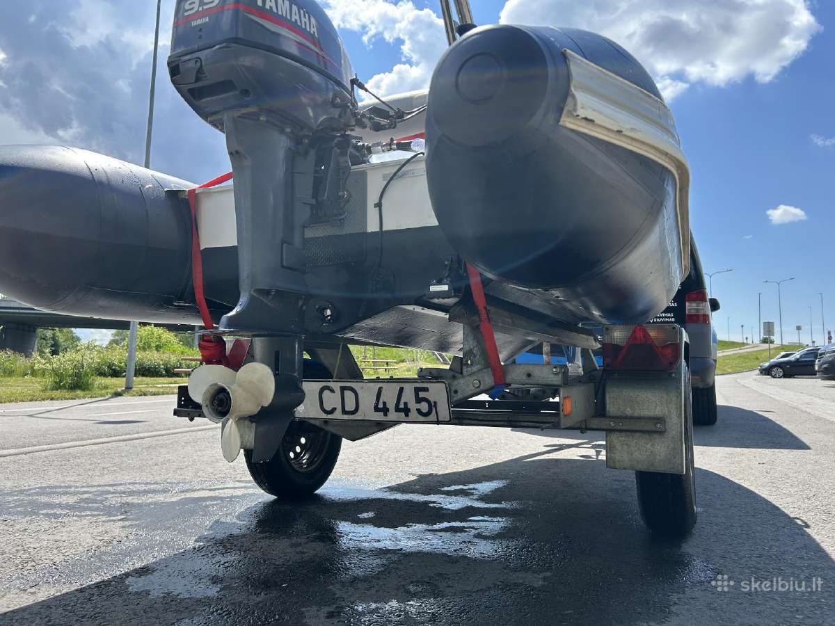 Arimar 360 Rib valtis su Yamaha 9.9 varikliu - nuotraukos Nr. 9
