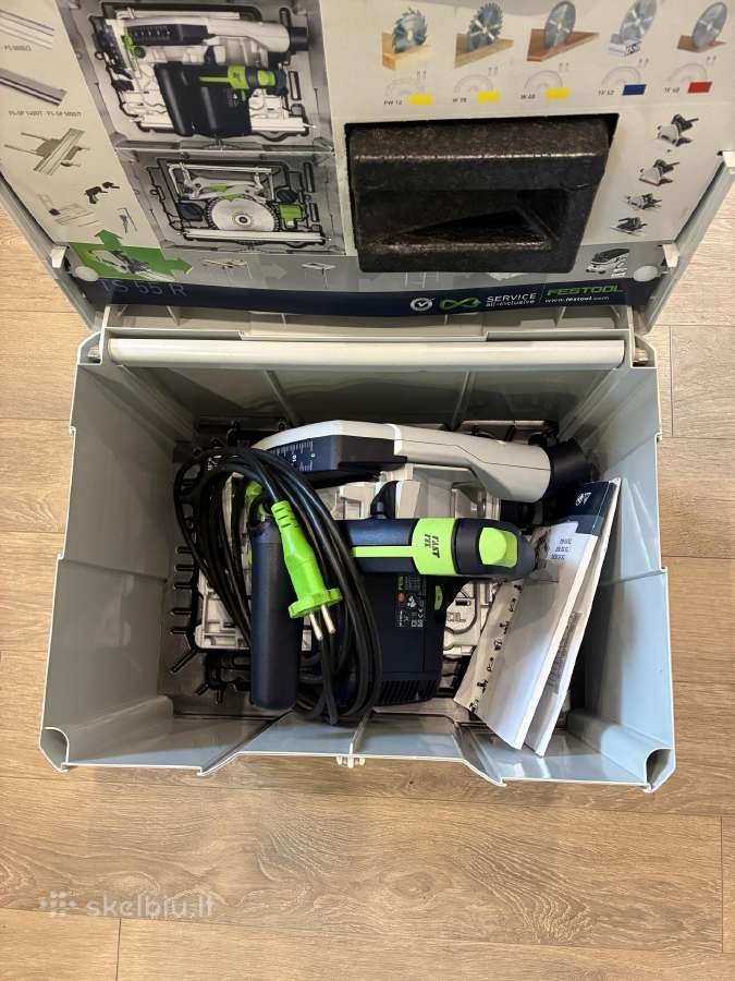 Pjuklas Festool Ts 55 Febq - nuotraukos Nr. 3