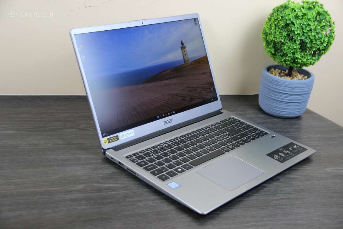 Acer Swift i7 16gb SSD+HDD fullhd ips - nuotraukos Nr. 5