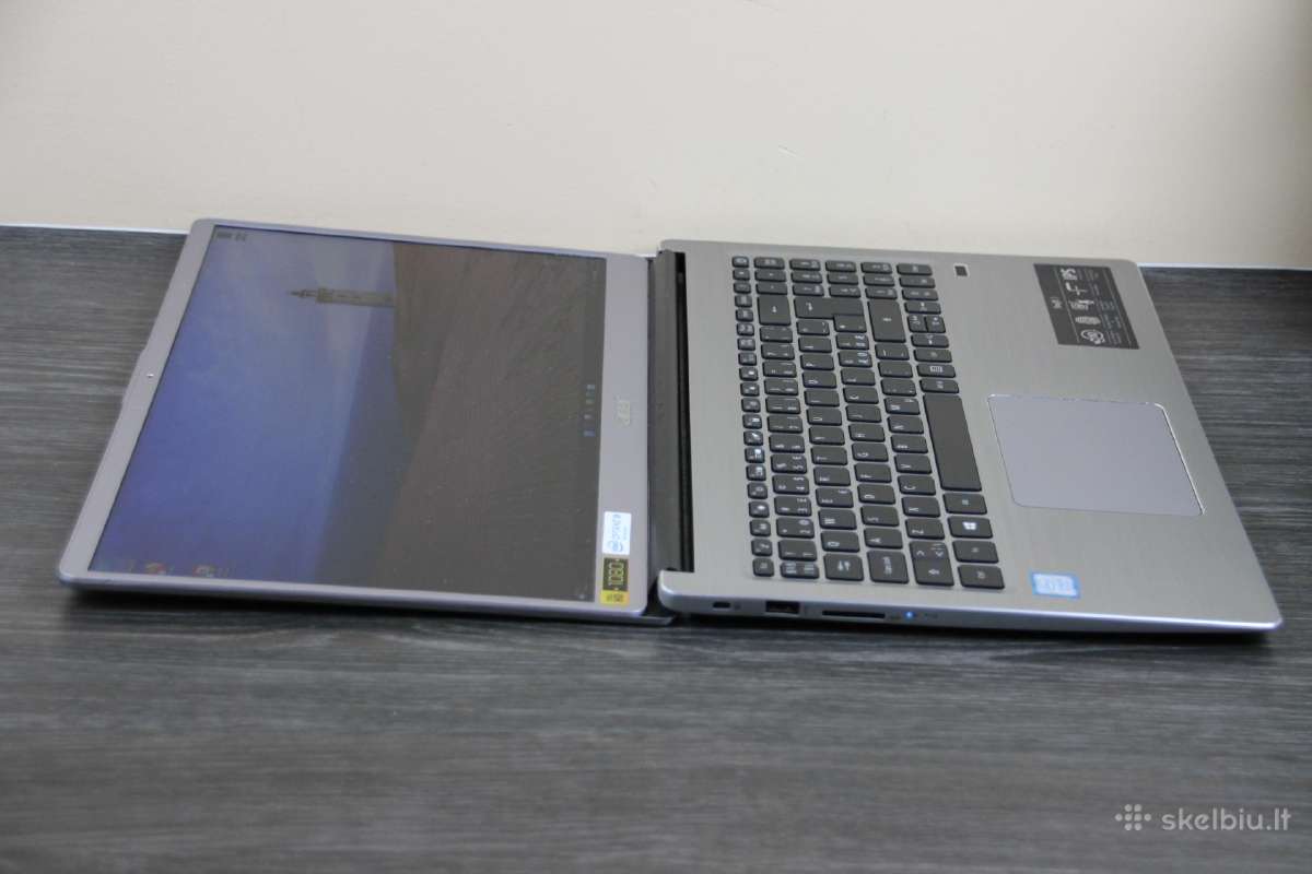 Acer Swift i7 16gb SSD+HDD fullhd ips - nuotraukos Nr. 9