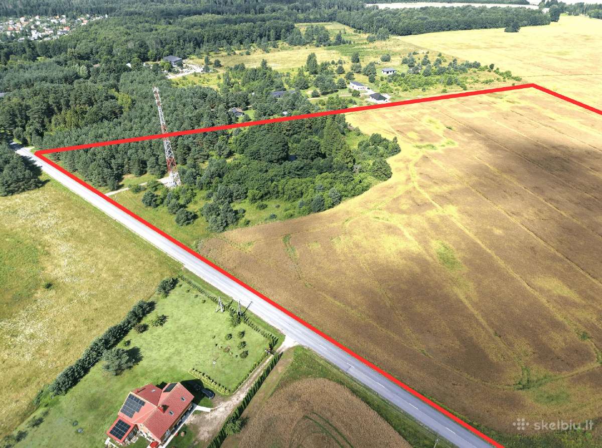 Sklypai Prie Miško Šalia Asfaltuoto Kelio - nuotraukos Nr. 3