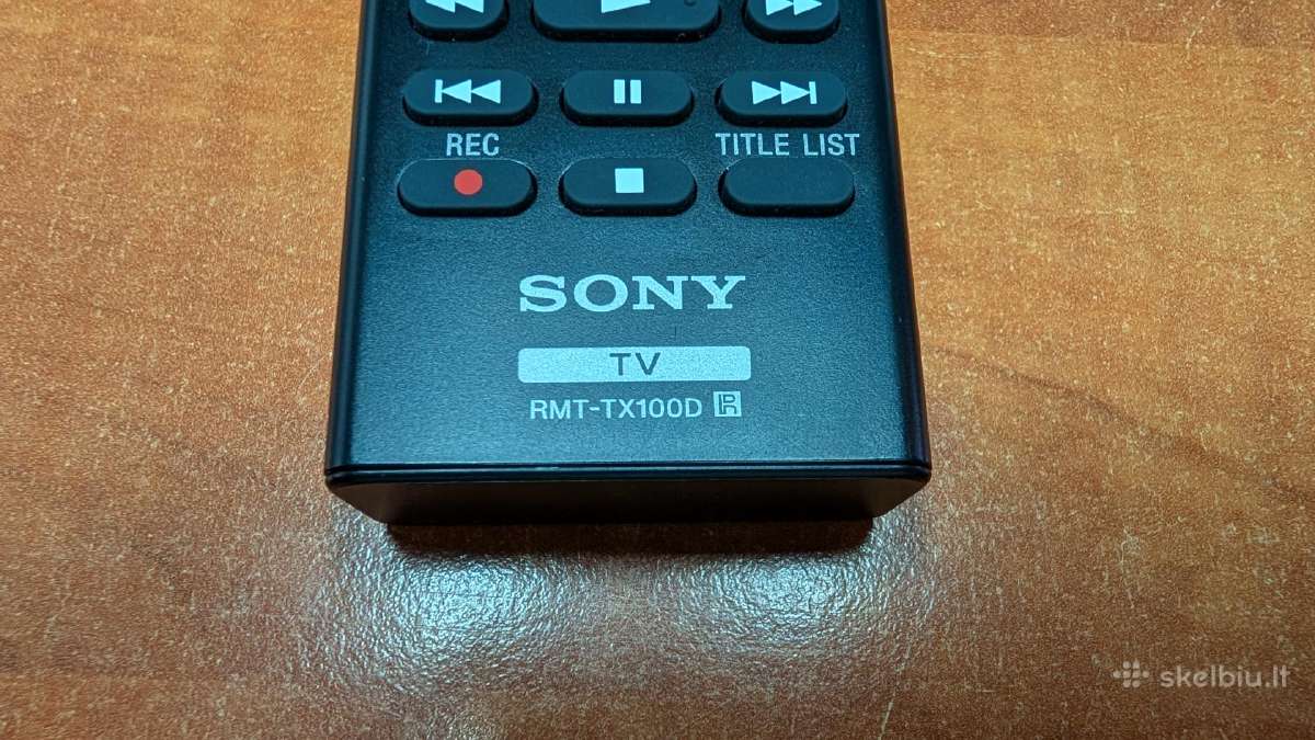 Sony TV pultelis - nuotraukos Nr. 2