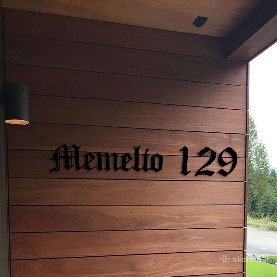 Šviečiančios ar nešviečiančios adresų lentelės - nuotraukos Nr. 3