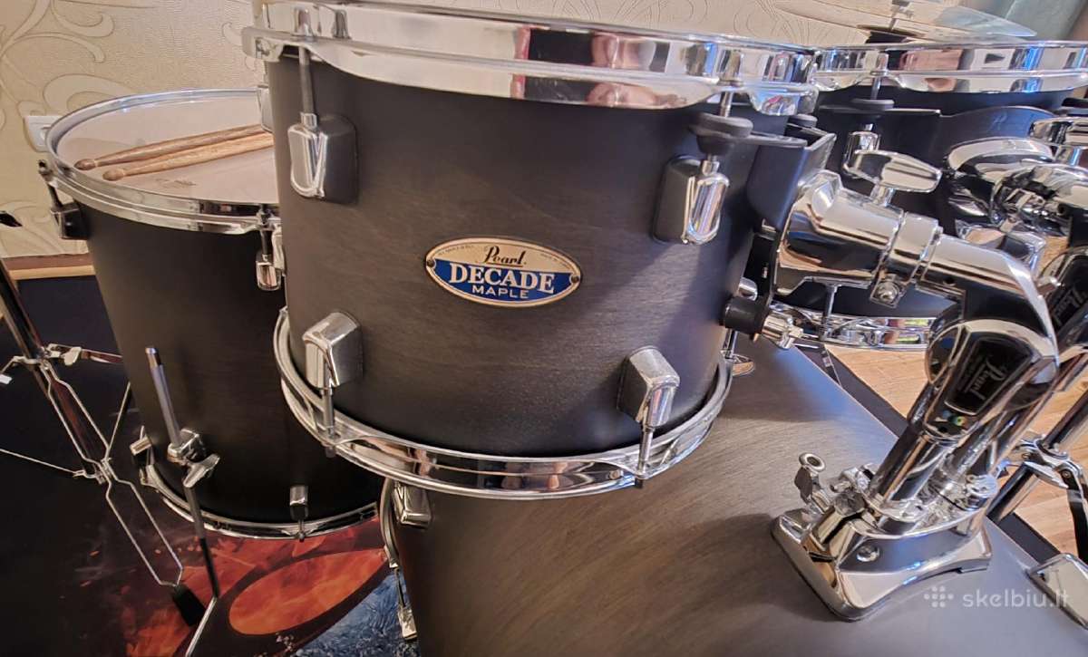 Pearl Decade Maple būgnai - nuotraukos Nr. 5