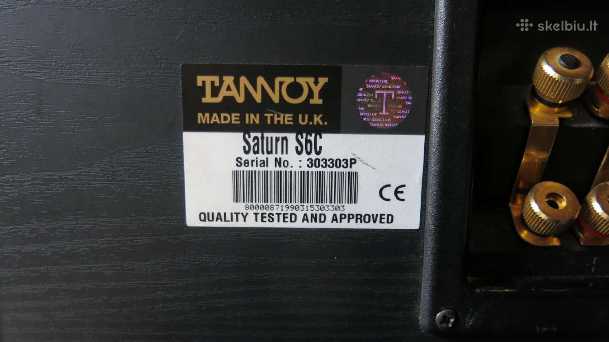 Tannoy Saturn S6 - nuotraukos Nr. 5