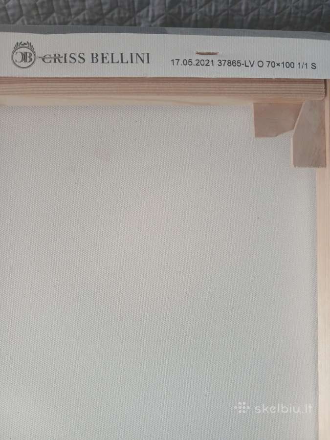 Criss Bellini drobės paveikslas 70100 cm - nuotraukos Nr. 2