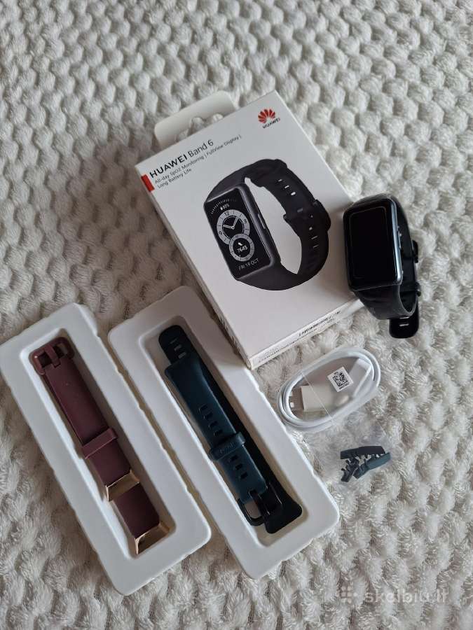 Huawei Band 6 išmanioji apyrankė su priedais - nuotraukos Nr. 2