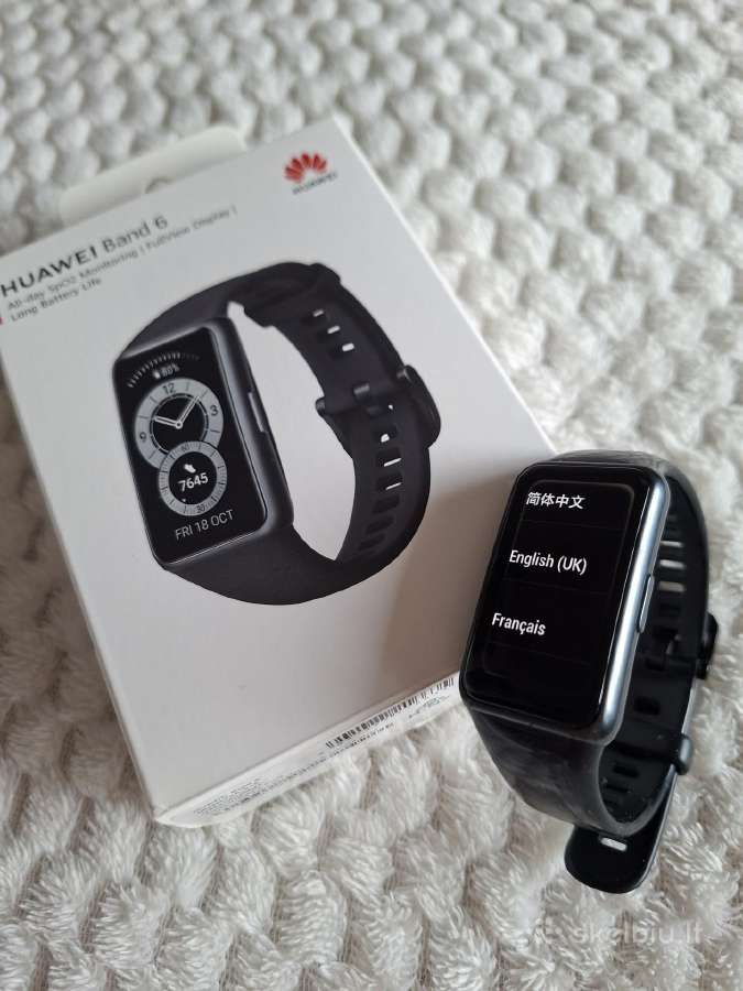 Huawei Band 6 išmanioji apyrankė su priedais - nuotraukos Nr. 3