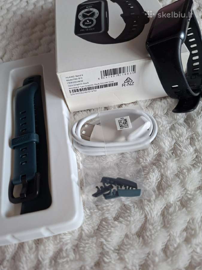 Huawei Band 6 išmanioji apyrankė su priedais - nuotraukos Nr. 6
