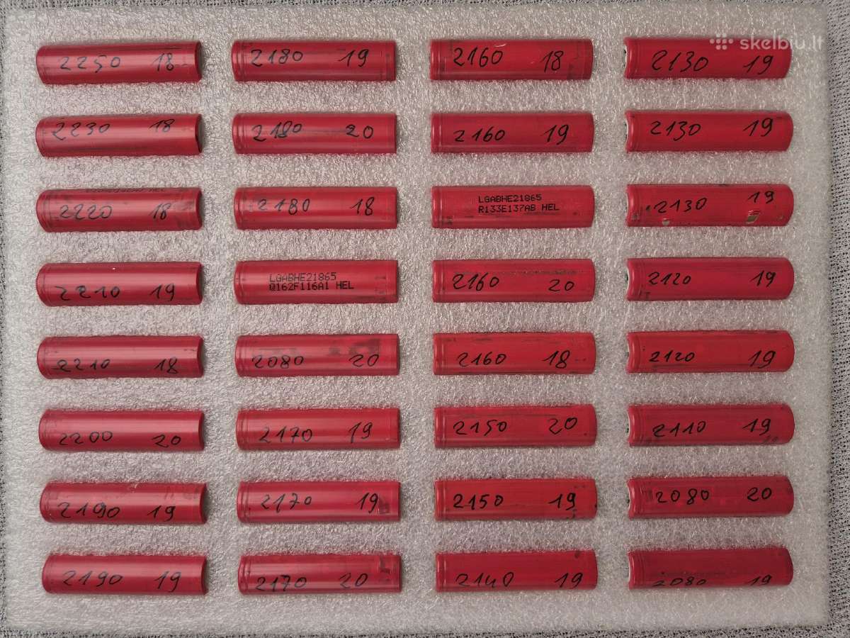 Testuotos Li-ion celės nuo 0,20 eur - nuotraukos Nr. 7