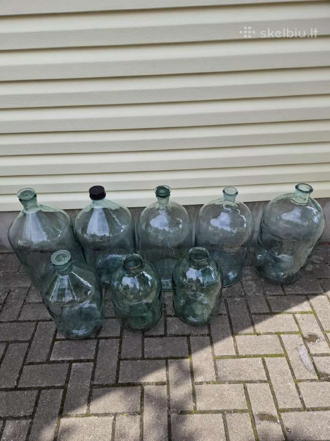 10l 15l ir 20l stiklainiai - nuotraukos Nr. 3