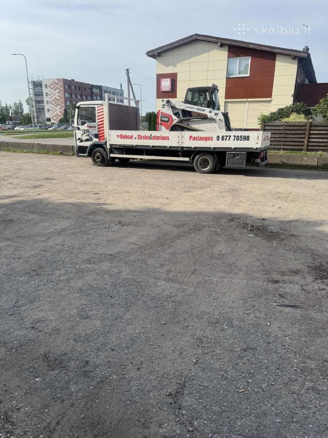 Galingo bobcat ir eskovatoriaus su operatoriu nuom - nuotraukos Nr. 2