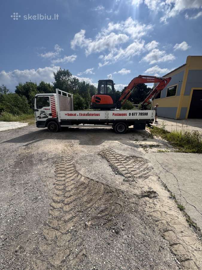 Galingo bobcat ir eskovatoriaus su operatoriu nuom - nuotraukos Nr. 3