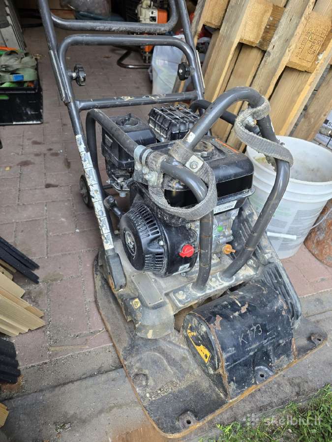 Vibroplokštė Husqvarna 130 kg - nuotraukos Nr. 3