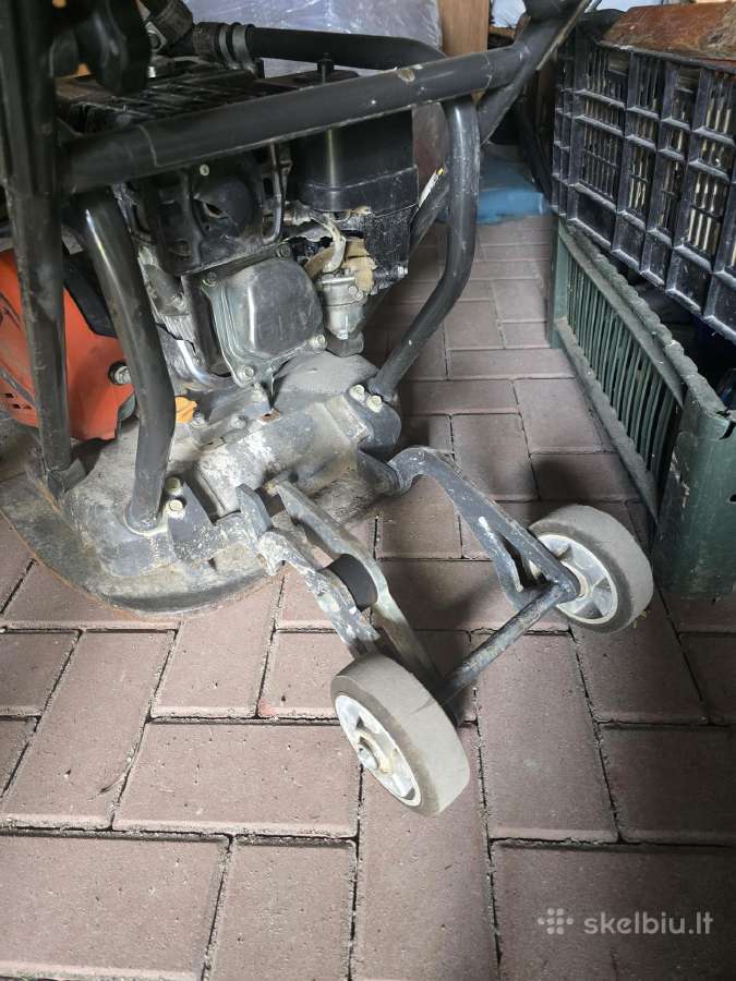 Vibroplokštė Husqvarna 130 kg - nuotraukos Nr. 5