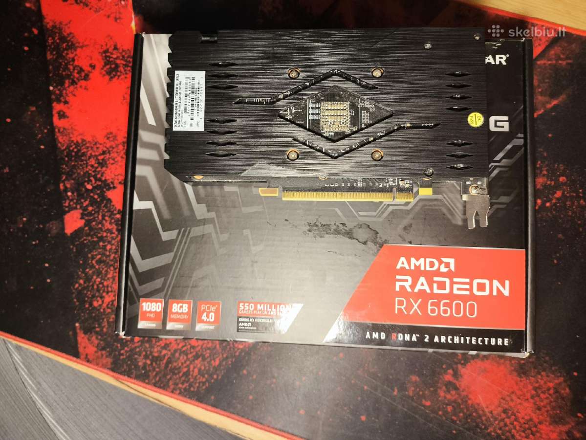 Biostar Rx6600 8gb - nuotraukos Nr. 3