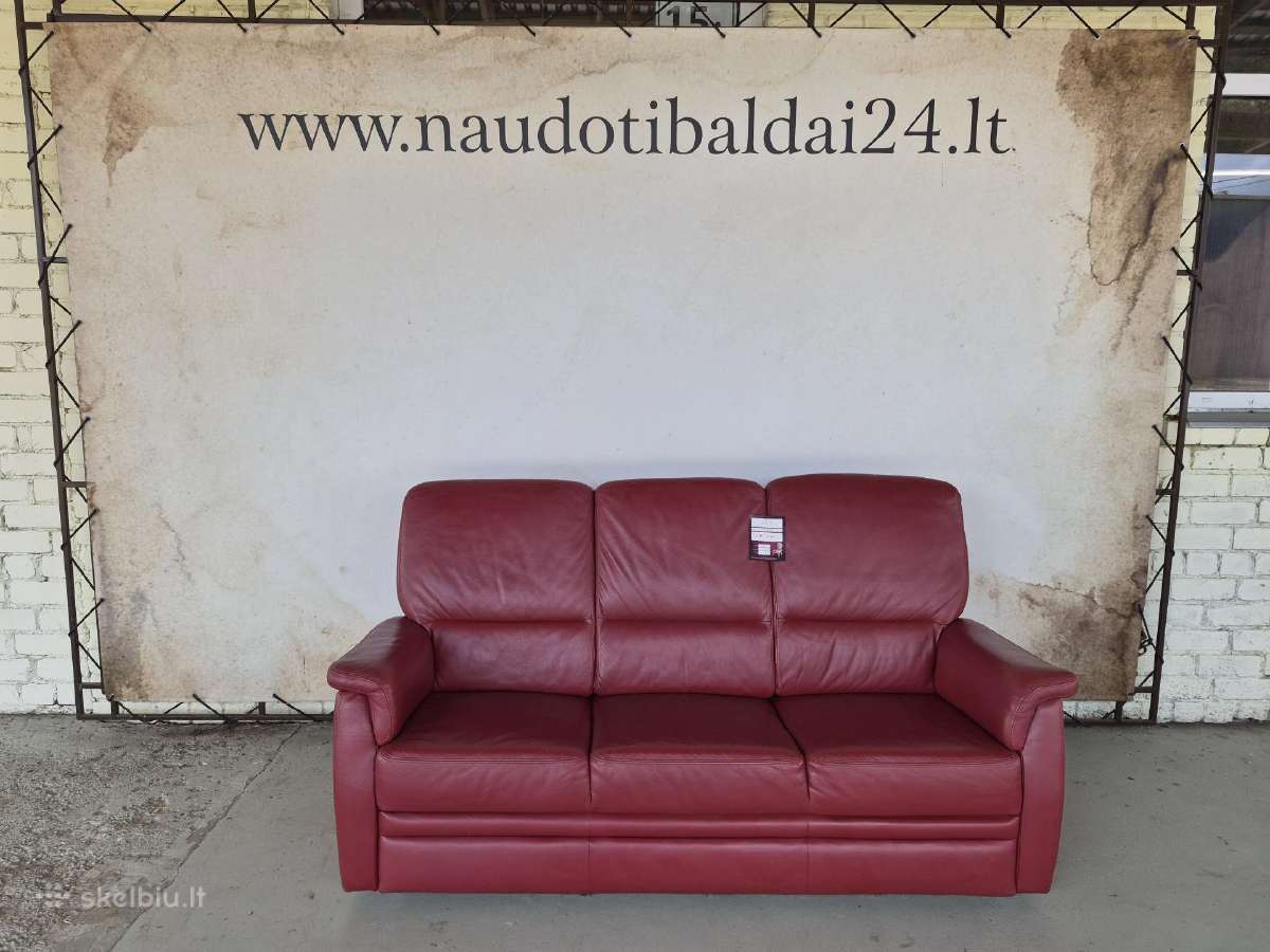 Odinė sofa - nuotraukos Nr. 6
