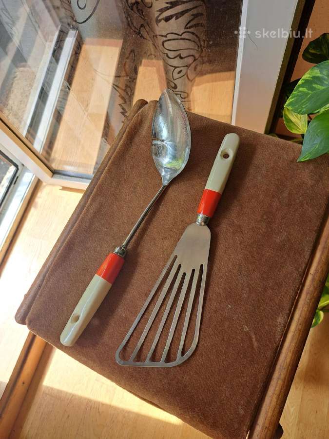 Naujas vintage virtuvinių įrankių rinkinys - nuotraukos Nr. 4
