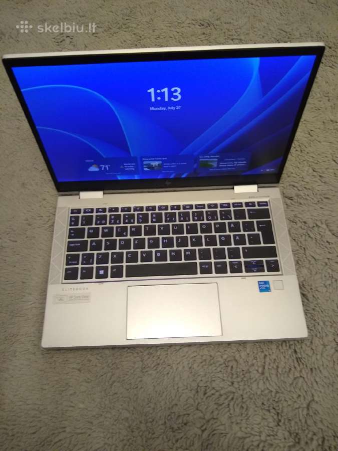 Elitebook X360 i5-1145/16/500 - nuotraukos Nr. 5