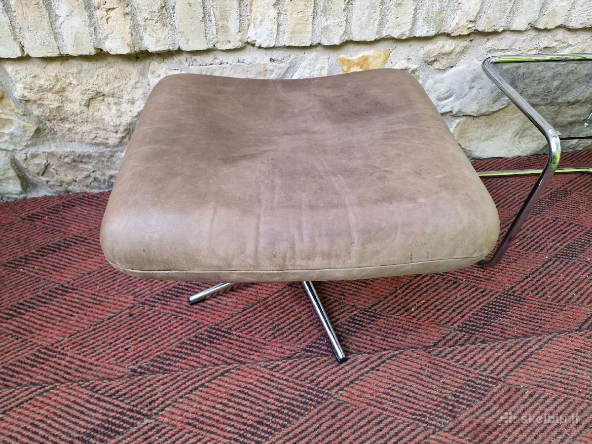 Vintažinis mid century Bauhaus st.pakojis/pufas - nuotraukos Nr. 2