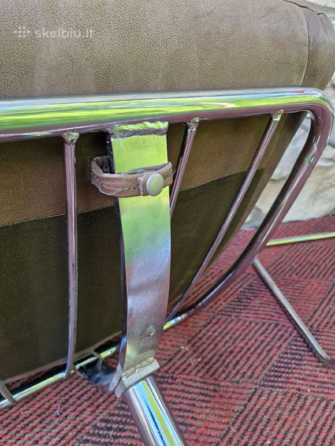 Vintažinis mid century Bauhaus st.pakojis/pufas - nuotraukos Nr. 5