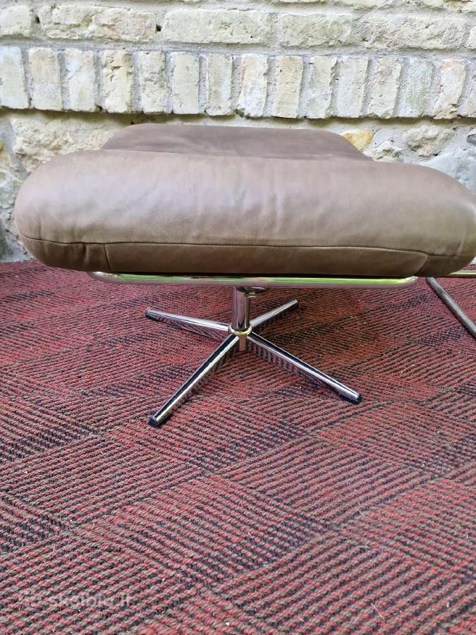 Vintažinis mid century Bauhaus st.pakojis/pufas - nuotraukos Nr. 7