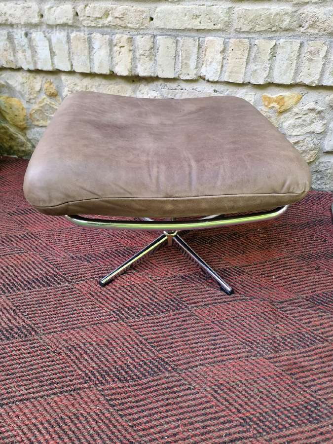 Vintažinis mid century Bauhaus st.pakojis/pufas - nuotraukos Nr. 9