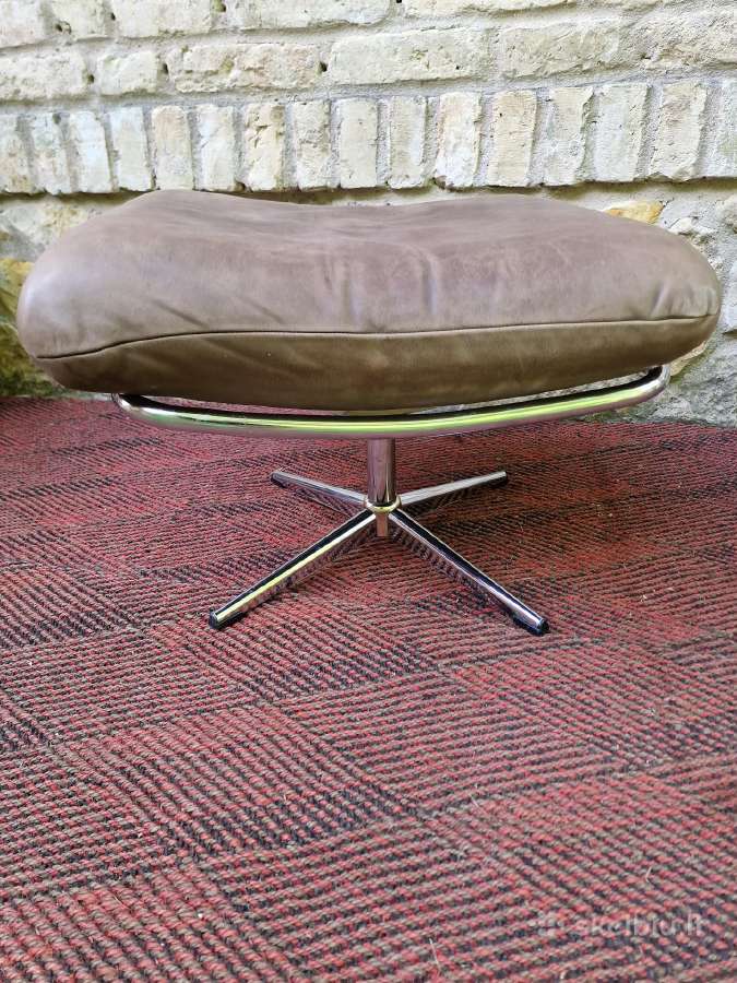 Vintažinis mid century Bauhaus st.pakojis/pufas - nuotraukos Nr. 10