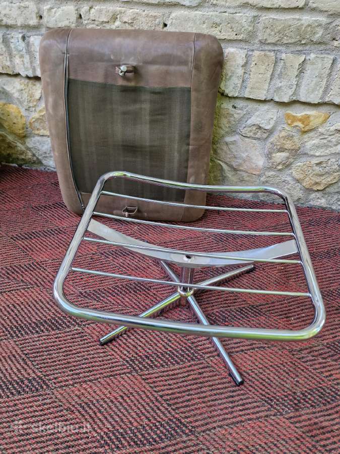 Vintažinis mid century Bauhaus st.pakojis/pufas - nuotraukos Nr. 11