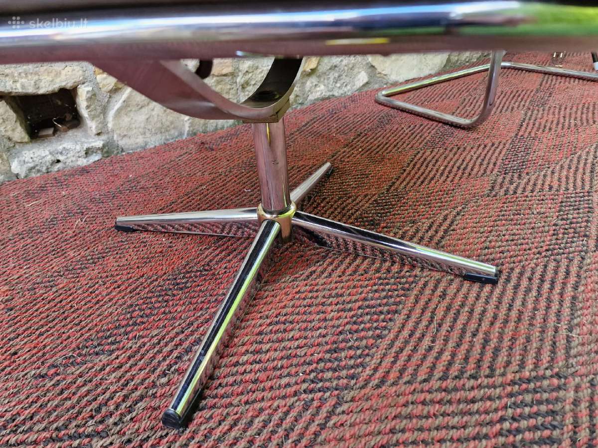 Vintažinis mid century Bauhaus st.pakojis/pufas - nuotraukos Nr. 20