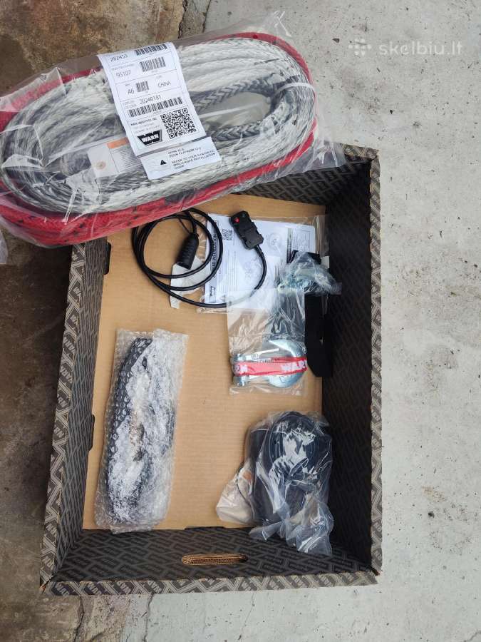 Warn gerve 14s , 14000 lb su distanciniu Wrangler - nuotraukos Nr. 4
