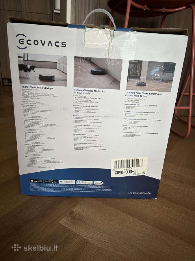 Robotas dulkių siurblys Ecovacs Deebot U2 Pro - nuotraukos Nr. 8