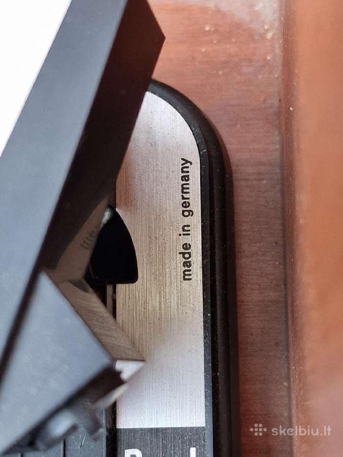 Vintažinis mid century tikmedžio audiocentras Saba - nuotraukos Nr. 7
