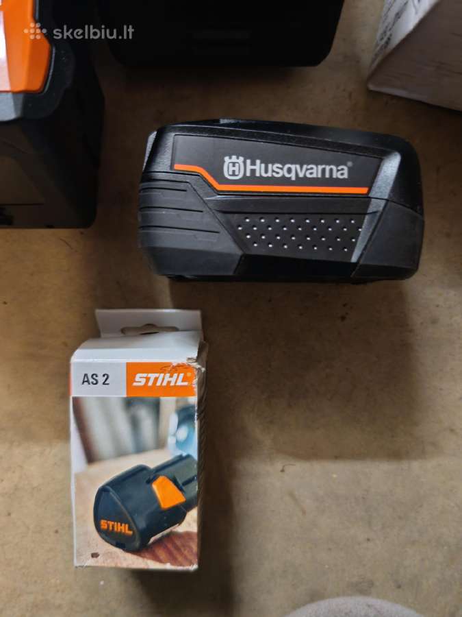 Naujos Stihl baterijos Ap500s Ap300s Husqvarna - nuotraukos Nr. 6