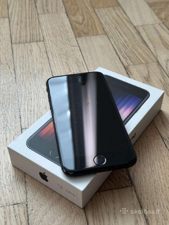 iPhone se 2022 64gb - nuotraukos Nr. 3