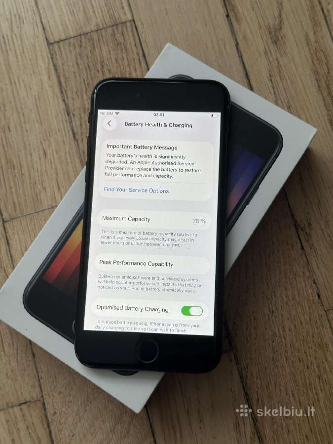 iPhone se 2022 64gb - nuotraukos Nr. 5