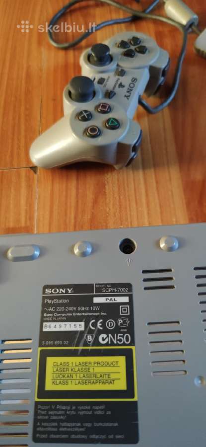Playstation1 su žaidimais - nuotraukos Nr. 5