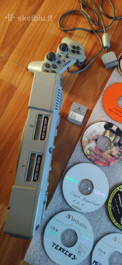 Playstation1 su žaidimais - nuotraukos Nr. 4