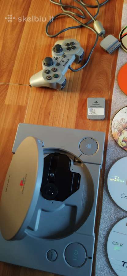 Playstation1 su žaidimais - nuotraukos Nr. 2