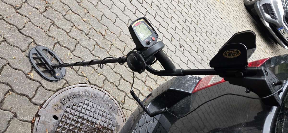 Metalo detektorius fisher f75 ltd - nuotraukos Nr. 2