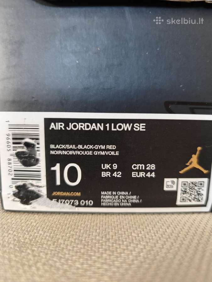 Nike Air Jordan 1 Low Se - nuotraukos Nr. 4