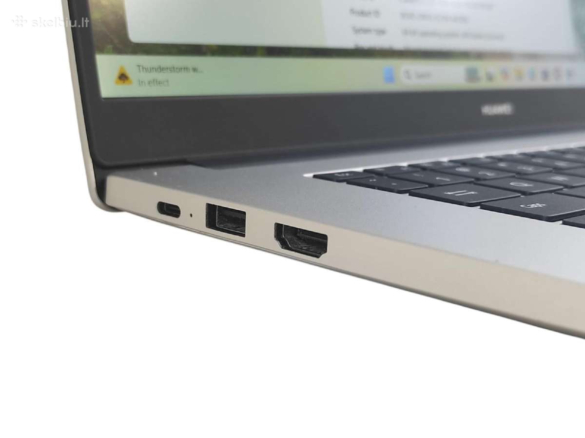 Huawei Matebook D15 i3-1115g4 / 8gb RAM/256gb SSD - nuotraukos Nr. 5