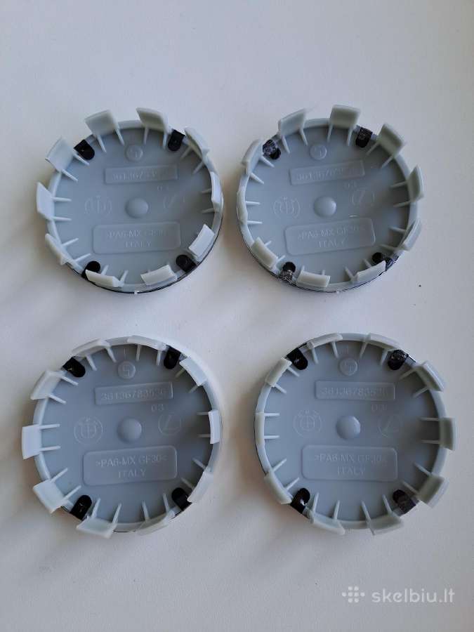 Bmw ratų dangteliai 68mm, 4 Vnt. - nuotraukos Nr. 2