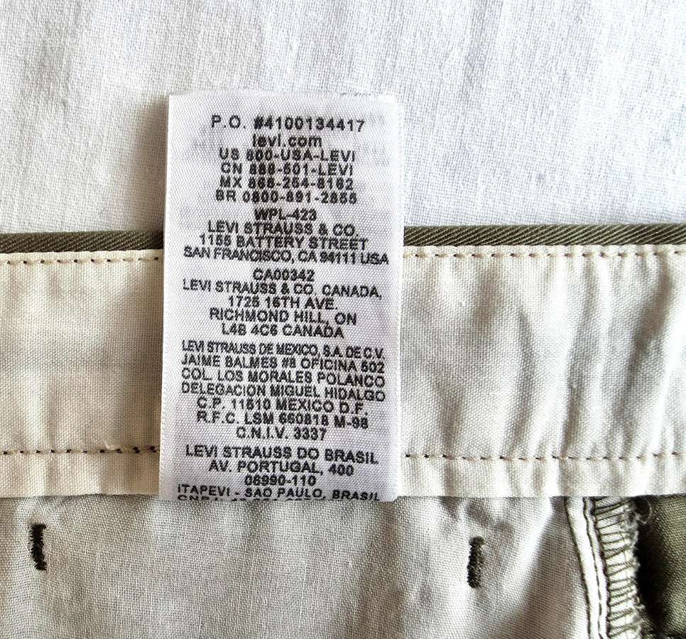 Džinsai Levi,s W32 x L34 - nuotraukos Nr. 8