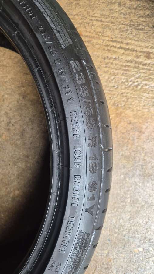 Dvi vasarinės 235/35 R19 Continental - nuotraukos Nr. 5